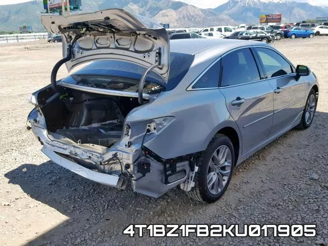 4T1BZ1FB2KU017905 фото 5