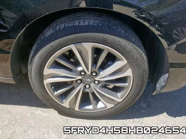 5FRYD4H58HB024654 фото 10