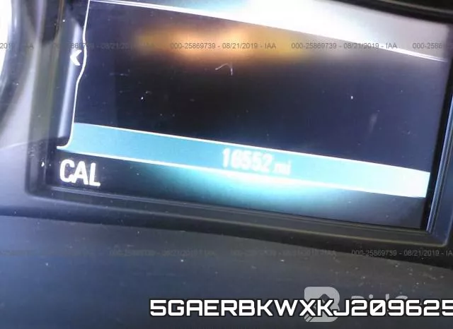 5GAERBKWXKJ209625 фото 8