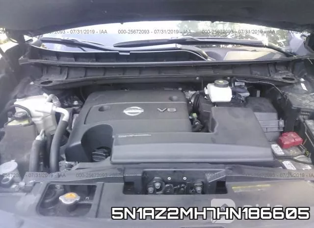 5N1AZ2MH7HN186605 фото 2
