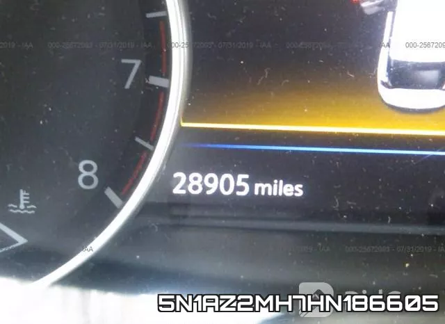 5N1AZ2MH7HN186605 фото 8