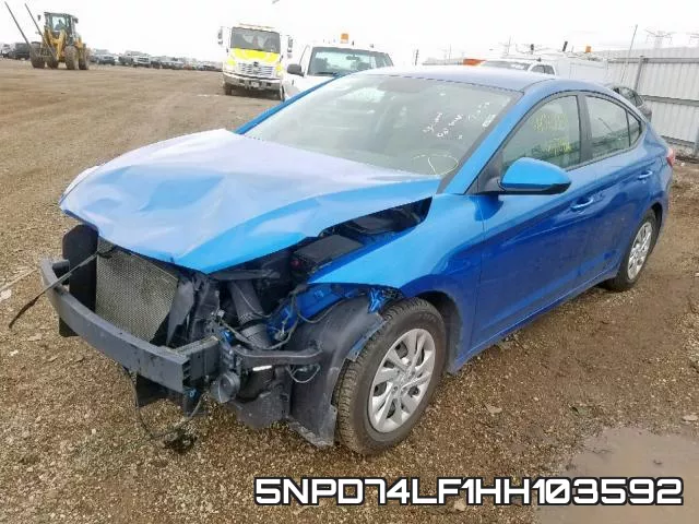5NPD74LF1HH103592 фото 3