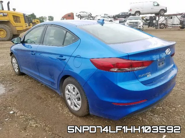 5NPD74LF1HH103592 фото 4