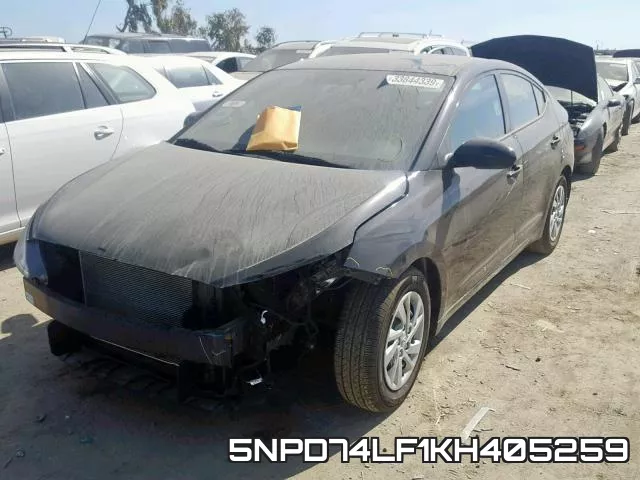 5NPD74LF1KH405259 фото 3