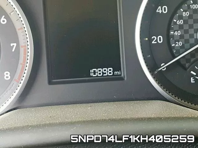 5NPD74LF1KH405259 фото 9