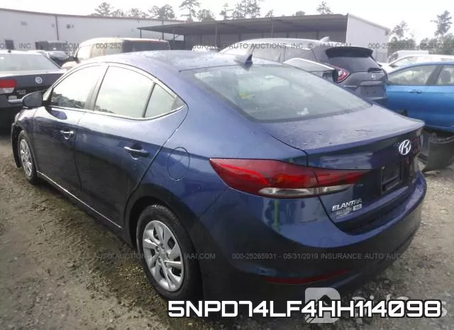 5NPD74LF4HH114098 фото 4