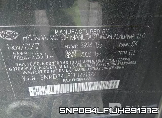 5NPD84LF1JH291372 фото 10