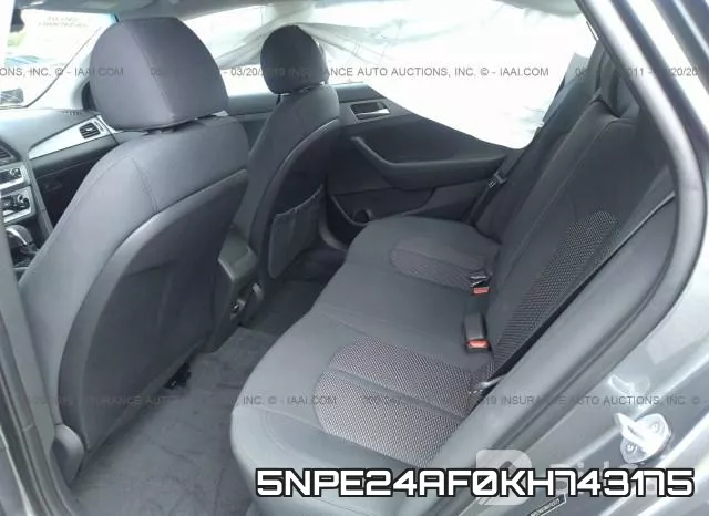 5NPE24AF0KH743175 фото 9