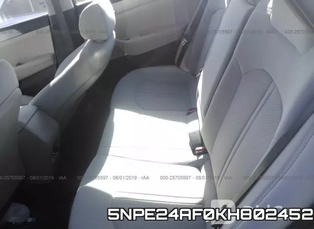 5NPE24AF0KH802452 фото 9