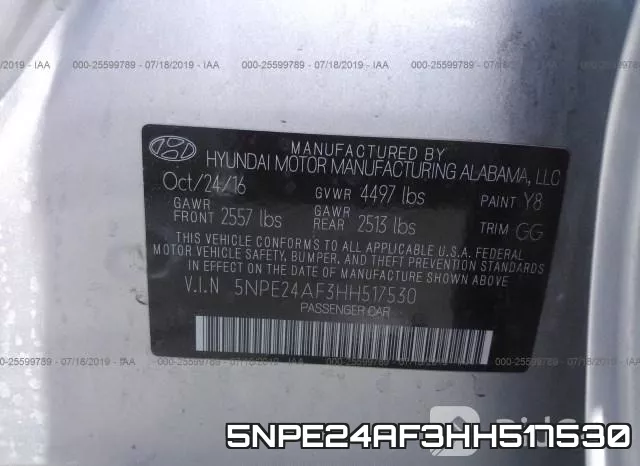 5NPE24AF3HH517530 фото 10