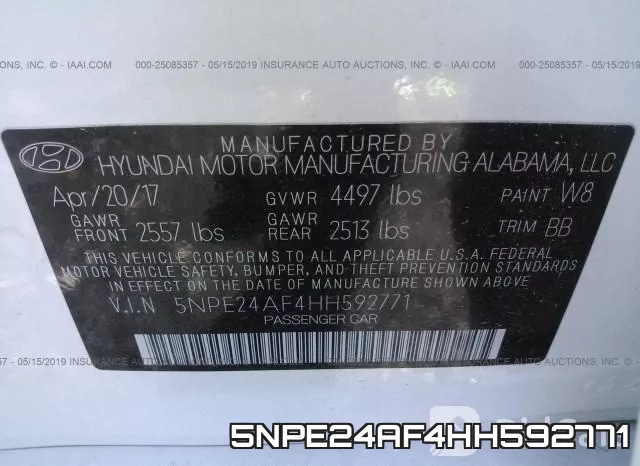 5NPE24AF4HH592771 фото 10