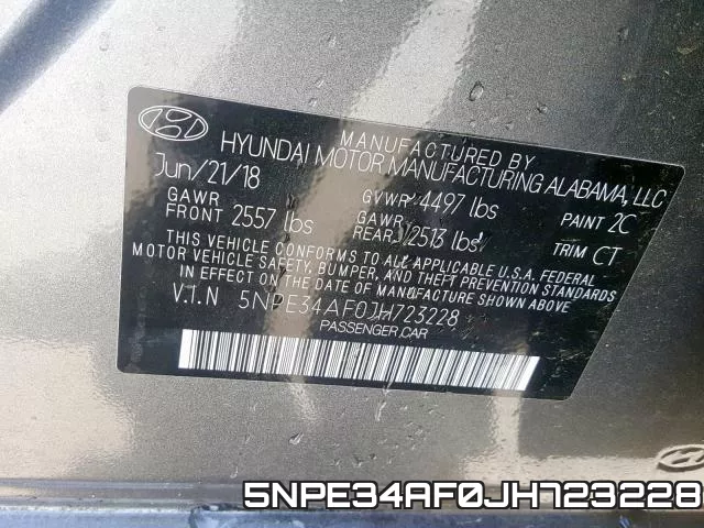 5NPE34AF0JH723228 фото 2