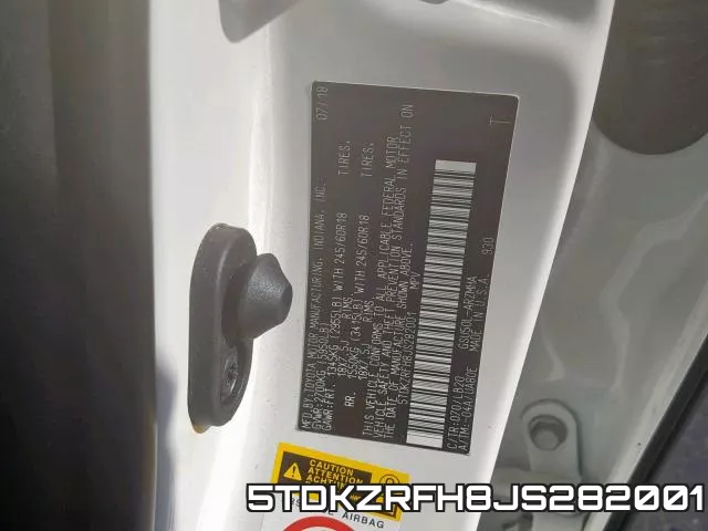 5TDKZRFH8JS282001 фото 2