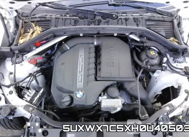 5UXWX7C5XH0U40503 фото 2