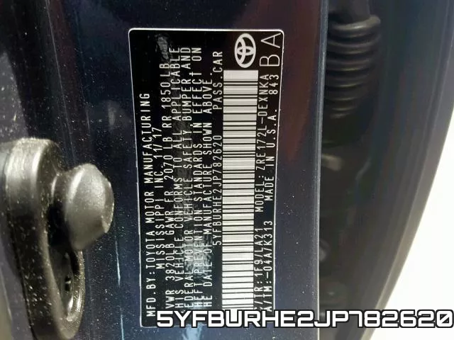 5YFBURHE2JP782620 фото 2