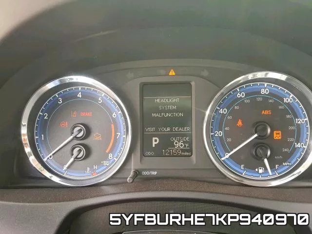 5YFBURHE7KP940970 фото 9