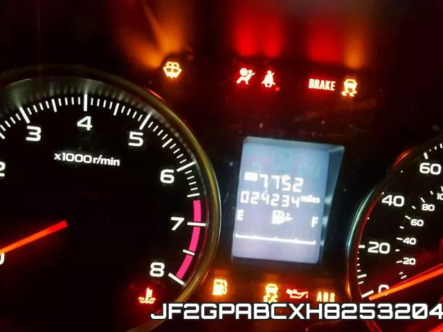 JF2GPABCXH8253204 фото 9
