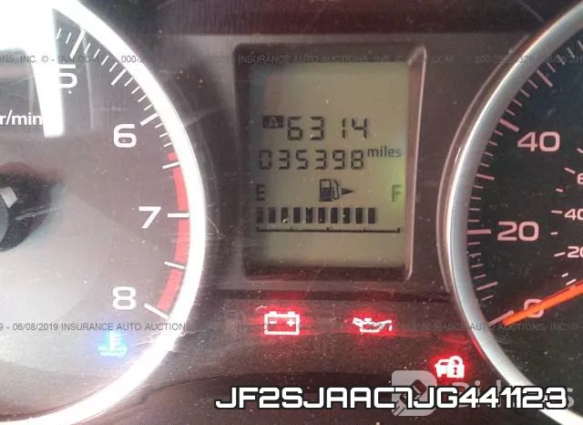 JF2SJAAC7JG441123 фото 8