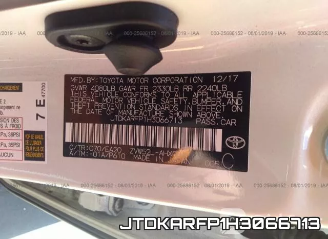 JTDKARFP1H3066713 фото 10
