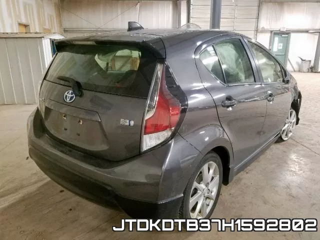 JTDKDTB37H1592802 фото 5