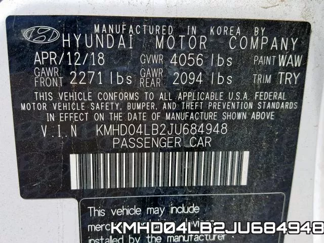 KMHD04LB2JU684948 фото 2