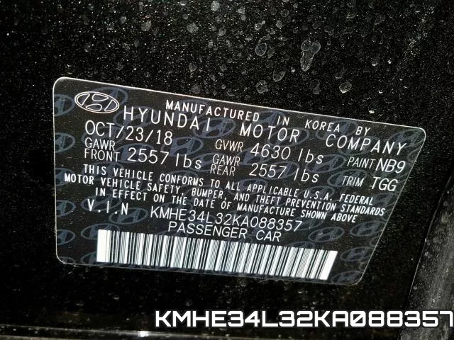 KMHE34L32KA088357 фото 2