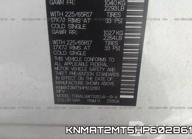 KNMAT2MT5HP602861 фото 10