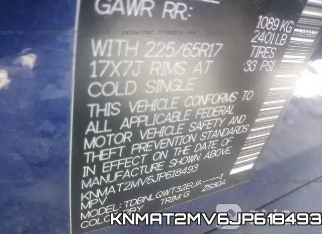 KNMAT2MV6JP618493 фото 10