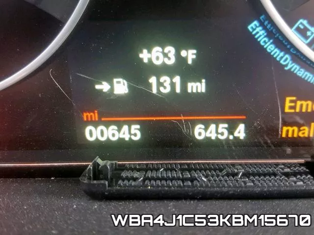 WBA4J1C53KBM15670 фото 9