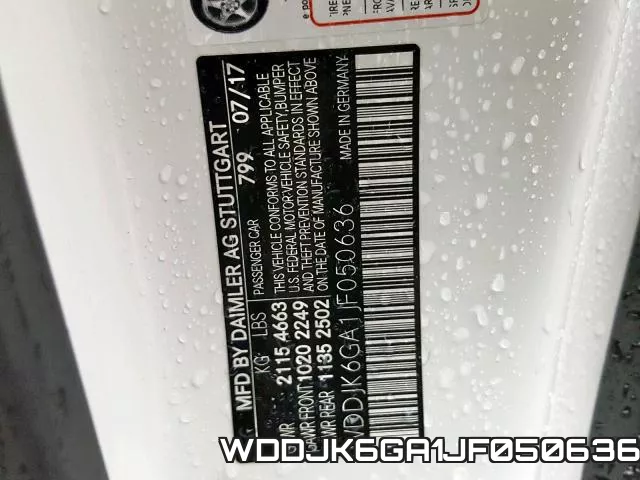 WDDJK6GA1JF050636 фото 2