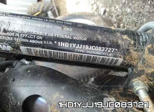 1HD1YJJ19JC083727 фото 2