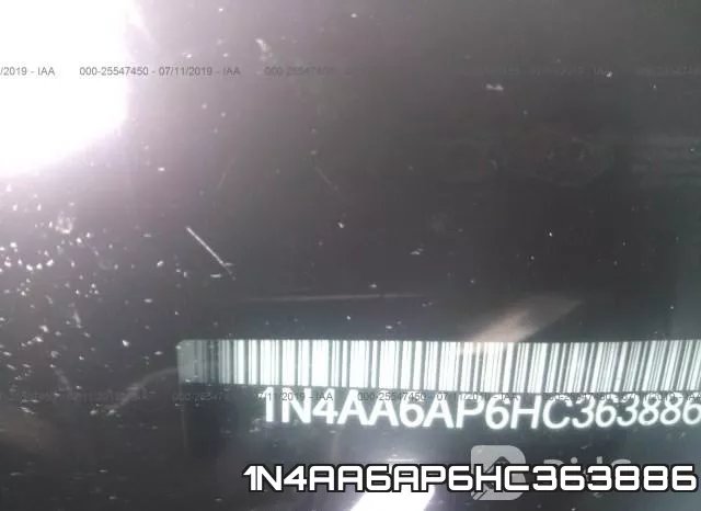 1N4AA6AP6HC363886 фото 10