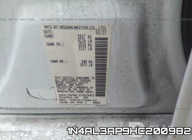 1N4AL3AP9HC200982 фото 10