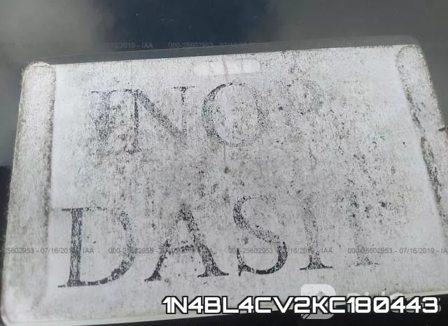 1N4BL4CV2KC180443 фото 8
