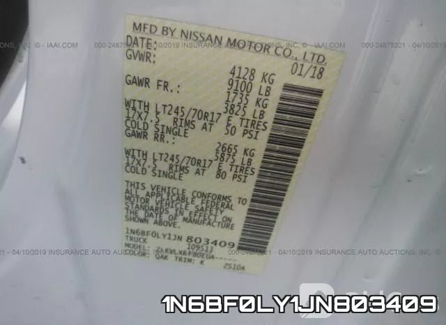 1N6BF0LY1JN803409 фото 10