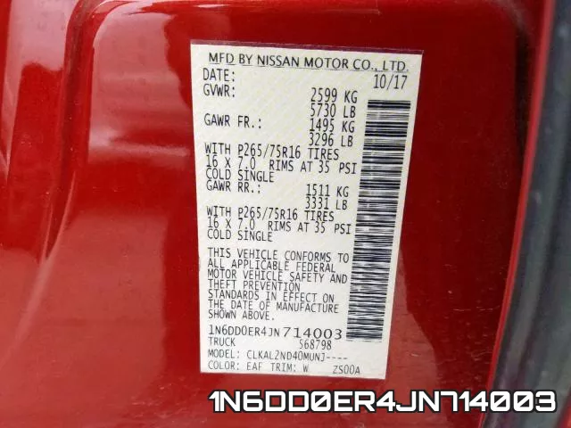 1N6DD0ER4JN714003 фото 2