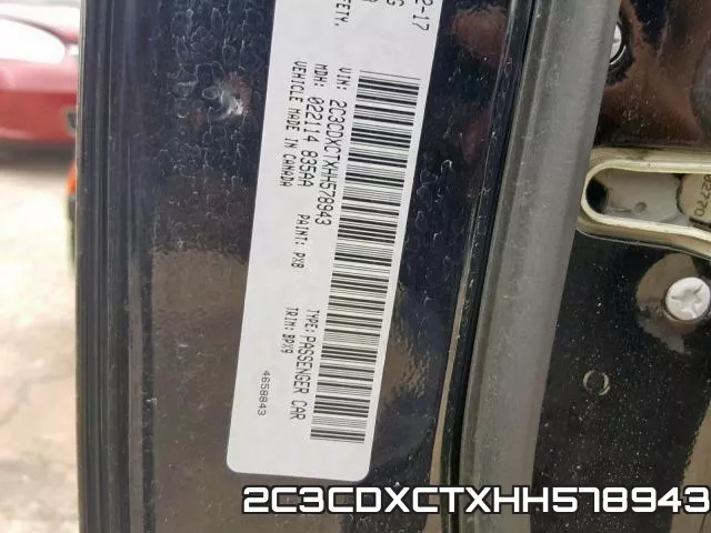 2C3CDXCTXHH578943 фото 2