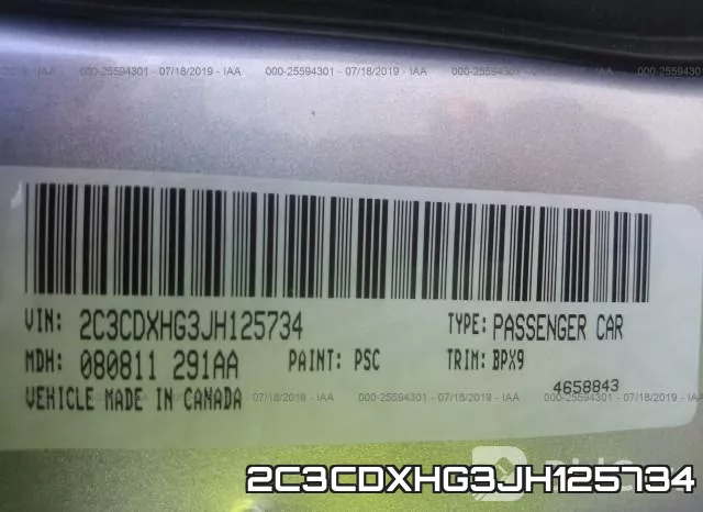 2C3CDXHG3JH125734 фото 10