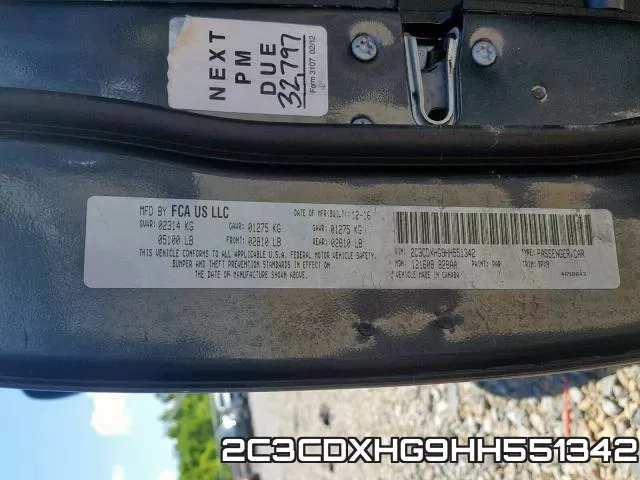 2C3CDXHG9HH551342 фото 2