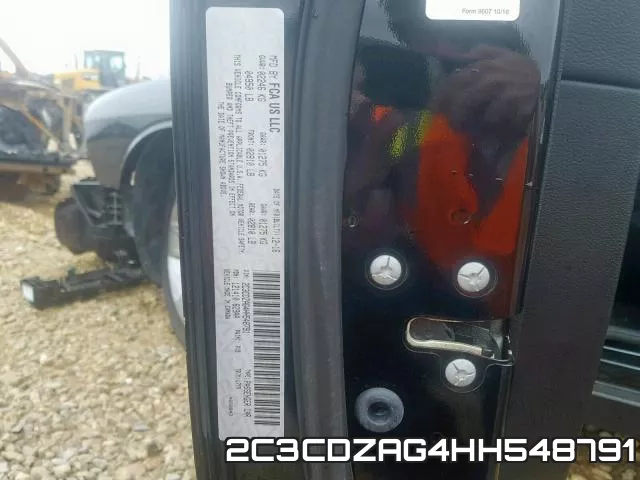 2C3CDZAG4HH548791 фото 2