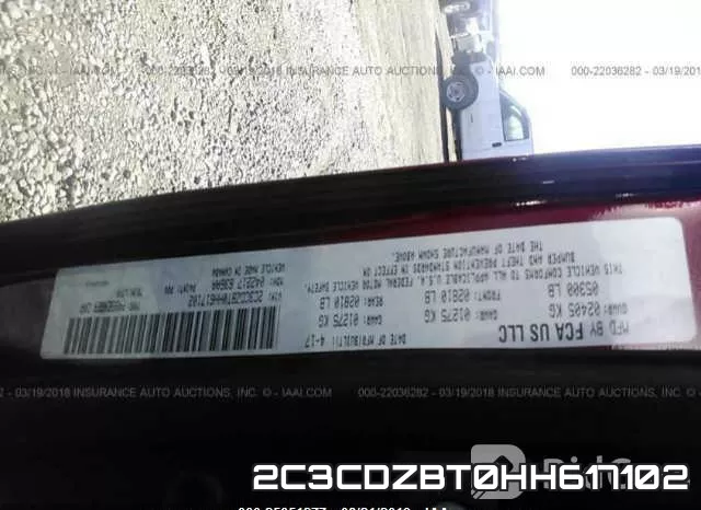 2C3CDZBT0HH617102 фото 10