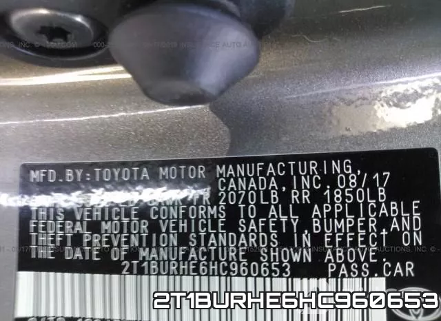 2T1BURHE6HC960653 фото 9