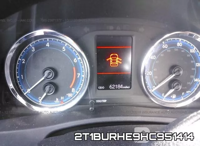 2T1BURHE9HC951414 фото 8
