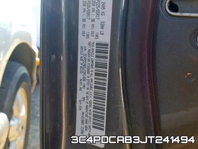 3C4PDCAB3JT241494 фото 2