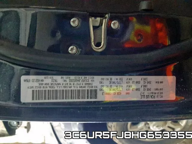 3C6UR5FJ8HG653355 фото 2