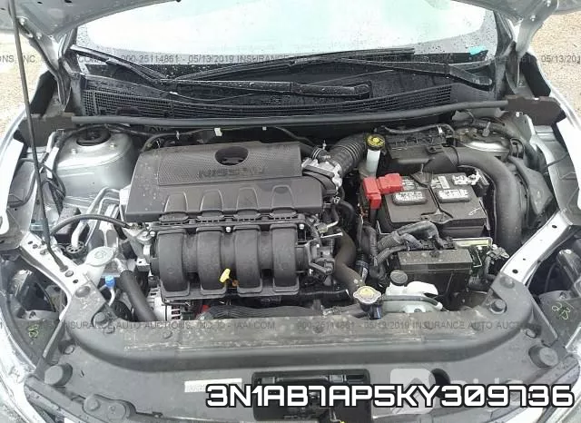 3N1AB7AP5KY309736 фото 2