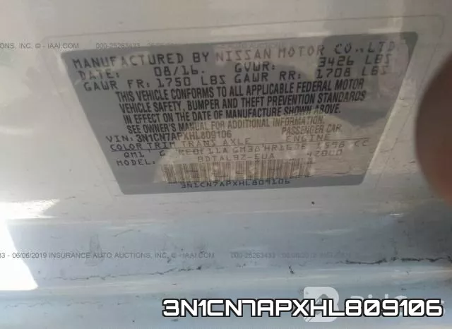 3N1CN7APXHL809106 фото 10