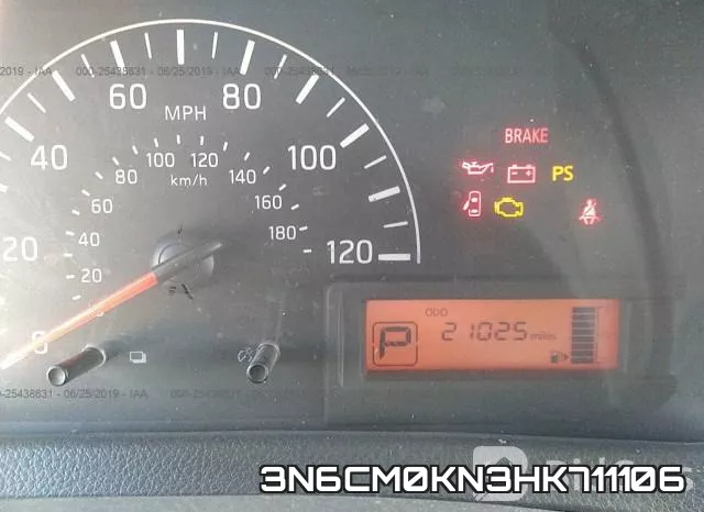 3N6CM0KN3HK711106 фото 8