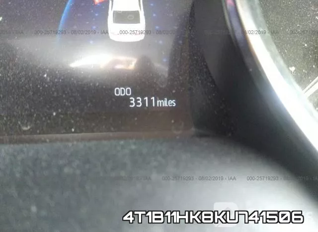 4T1B11HK8KU741506 фото 8