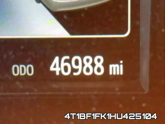4T1BF1FK1HU425104 фото 9